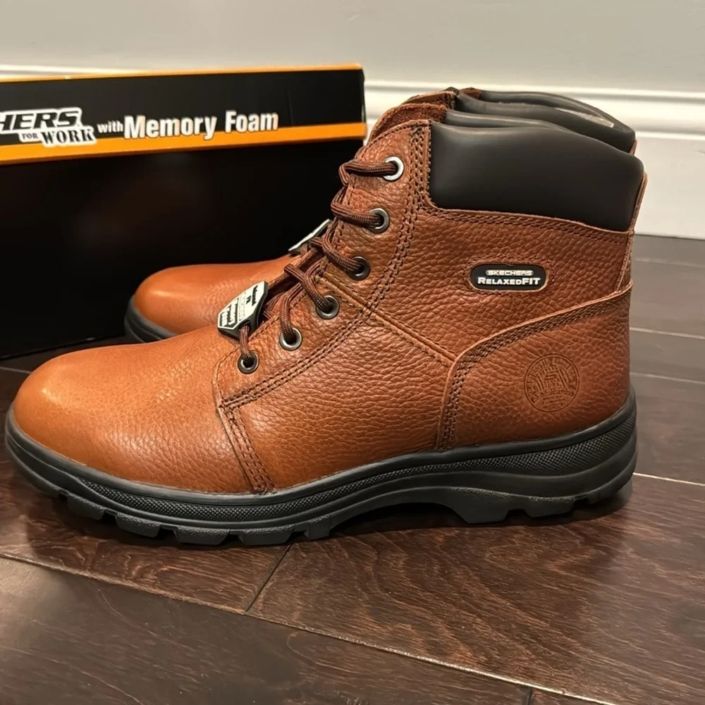 Sketchers for work with memory foam NIB 12